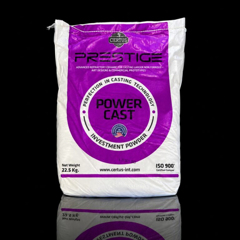 Poudre de moulage pour fonte à cire perdue – Prestige POWERCAST
