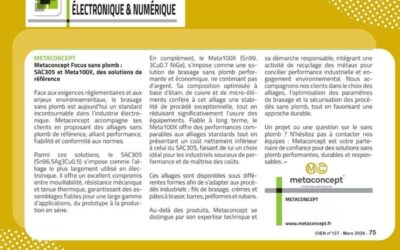 Metaconcept à l&rsquo;honneur dans la presse spécialisée