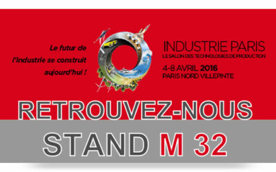 RETROUVONS-NOUS AU SALON INDUSTRIE 2016