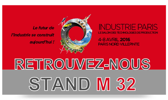 RETROUVONS-NOUS AU SALON INDUSTRIE 2016