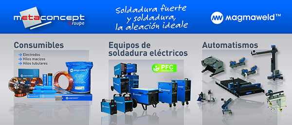 METACONCEPT distribuidor official Francia de la marca MAGMAWELD