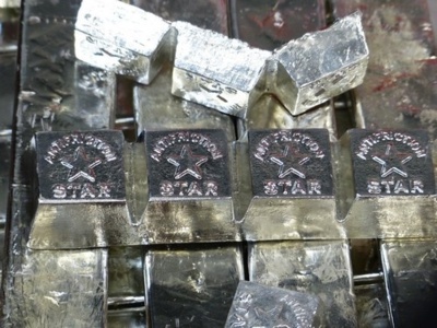 Achat lingots d'antimoine étain pur ou plomb