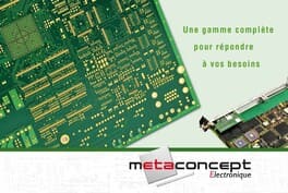 Gamme complète pour produits électroniques