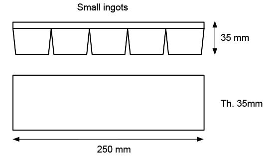 Small ingots