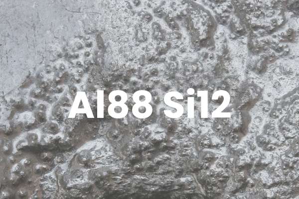 Alliage excellent pour la fonderie et la brasure des pièces en aluminium avec bonne fluidité et faible retrait.