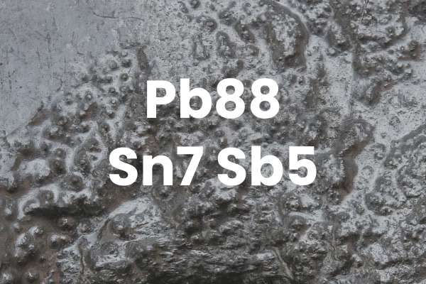 Alliage à haute résistance mécanique pour les anodes ou composants techniques.