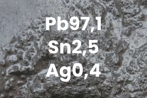 Alliage optimisé pour la stabilité électrochimique.