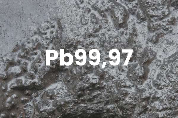 Plomb de haute pureté, utilisé dans l’électronique, le nucléaire et l’imagerie médicale.