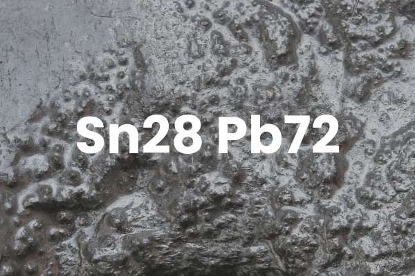 Alliage avec fusion légèrement inférieure au Sn30Pb70, utilisé pour applications de coulée ou brasure fine.