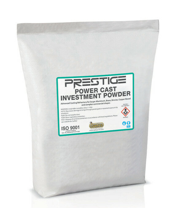 Poudre de moulage pour fonte à cire perdue – Prestige POWERCAST