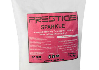 Poudre de moulage pour fonte à cire perdue – Revêtements Prestige SPARKLE